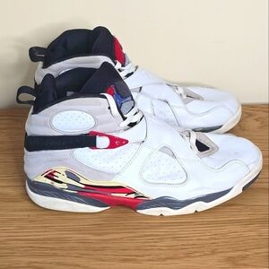 2003 Nike Air Jordan VIII 8 Retro Bugs Bunny Red White Basketball Shoes Size 14